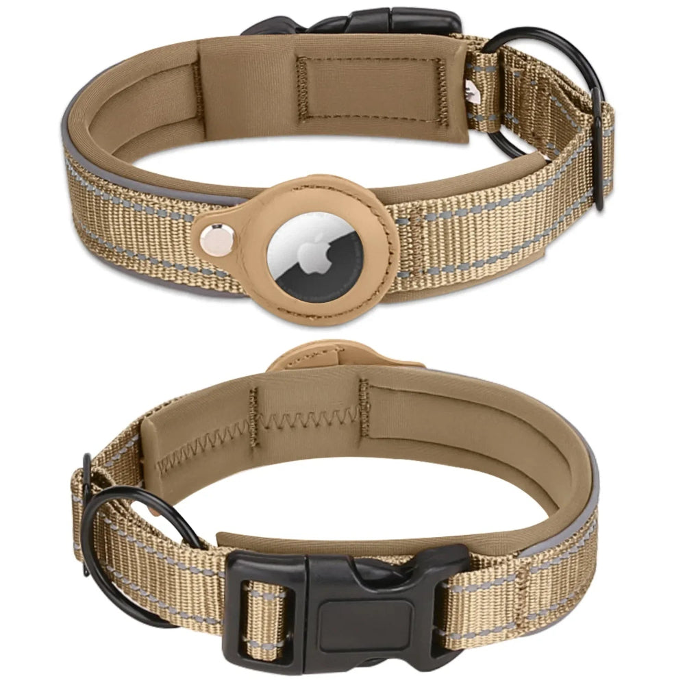 Pet Dog Accessories Apple Airtag Anti-Lost Dog Collar for Dog Protection Tracker Cat Dog Anti-Lost Locator Waterproof Dog Leash