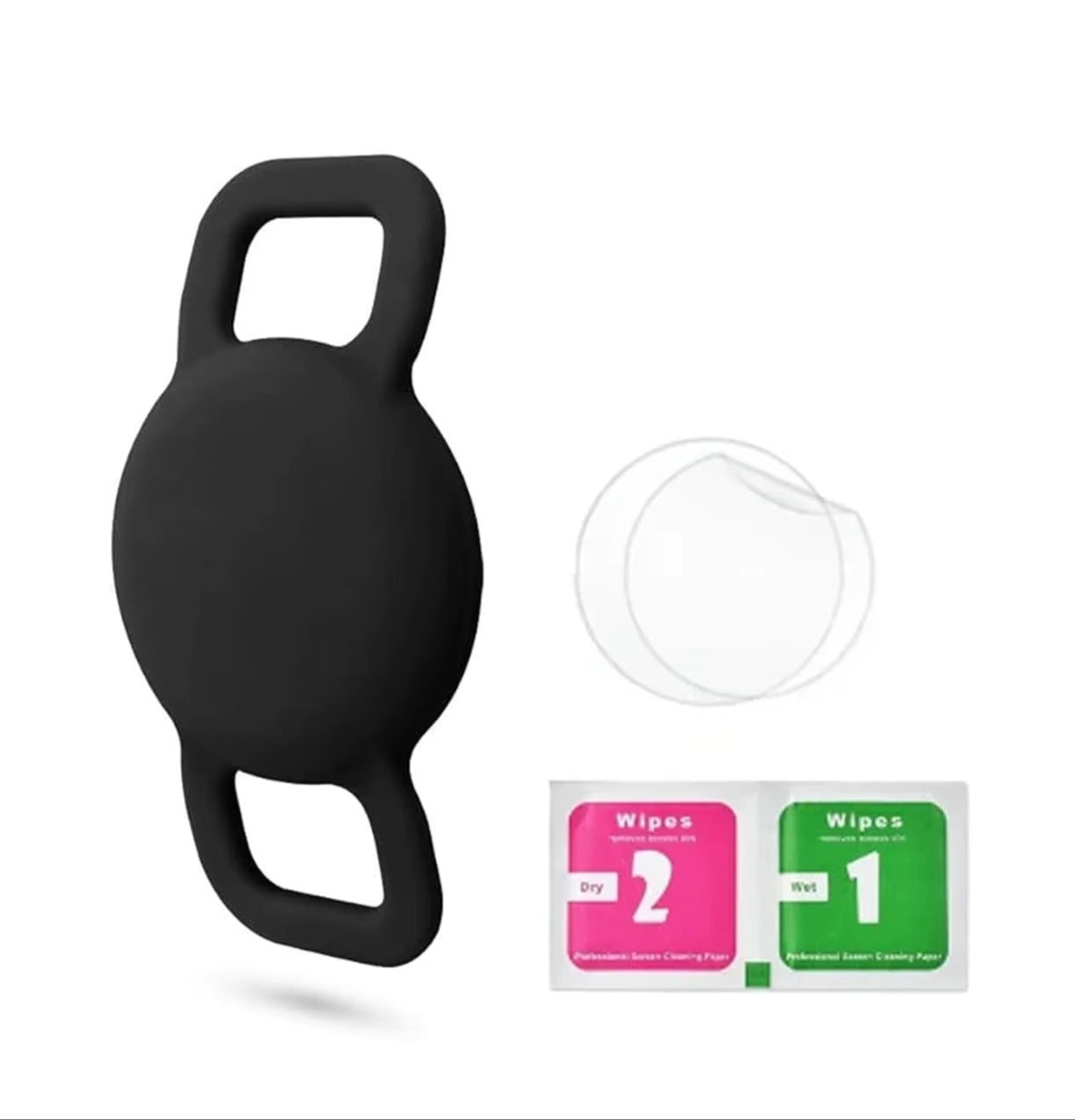 1/2 Inch Airtag Cat Collar Holder, Air Tag Dog Collar Holder Foe Tag, Anti-Lost Pet Collar Case Fit on Puppy 3/8" 1/2'' 5/8"