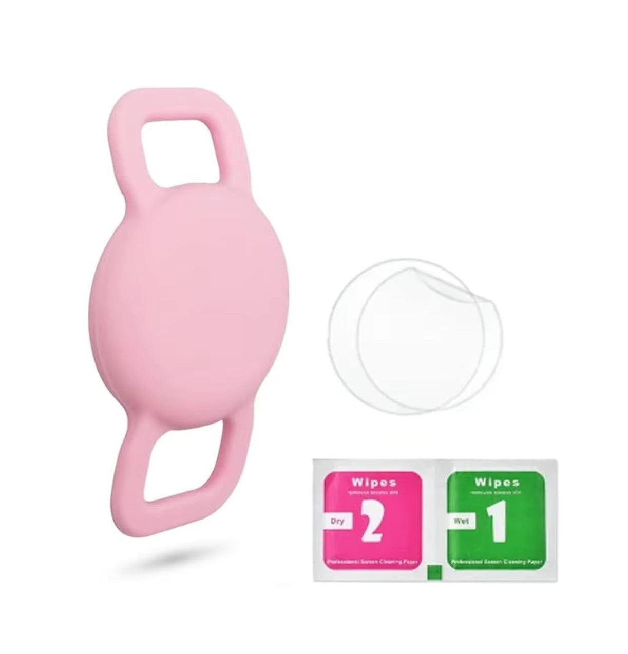 1/2 Inch Airtag Cat Collar Holder, Air Tag Dog Collar Holder Foe Tag, Anti-Lost Pet Collar Case Fit on Puppy 3/8" 1/2'' 5/8"