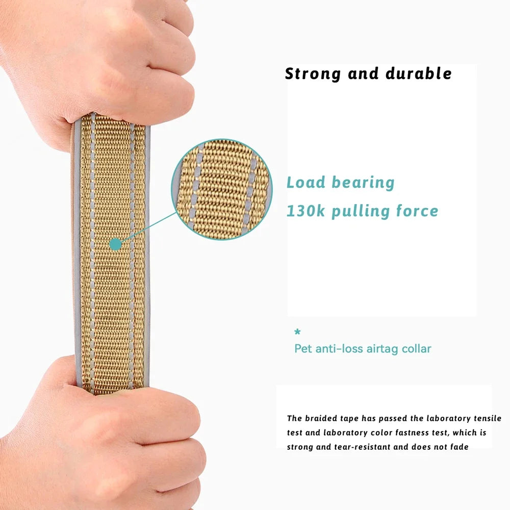 Pet Dog Accessories Apple Airtag Anti-Lost Dog Collar for Dog Protection Tracker Cat Dog Anti-Lost Locator Waterproof Dog Leash