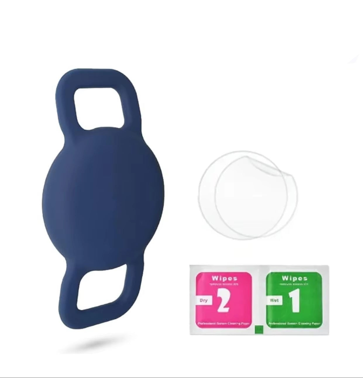 1/2 Inch Airtag Cat Collar Holder, Air Tag Dog Collar Holder Foe Tag, Anti-Lost Pet Collar Case Fit on Puppy 3/8" 1/2'' 5/8"