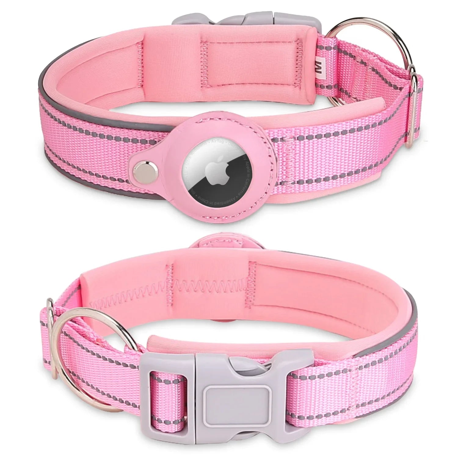 Pet Dog Accessories Apple Airtag Anti-Lost Dog Collar for Dog Protection Tracker Cat Dog Anti-Lost Locator Waterproof Dog Leash
